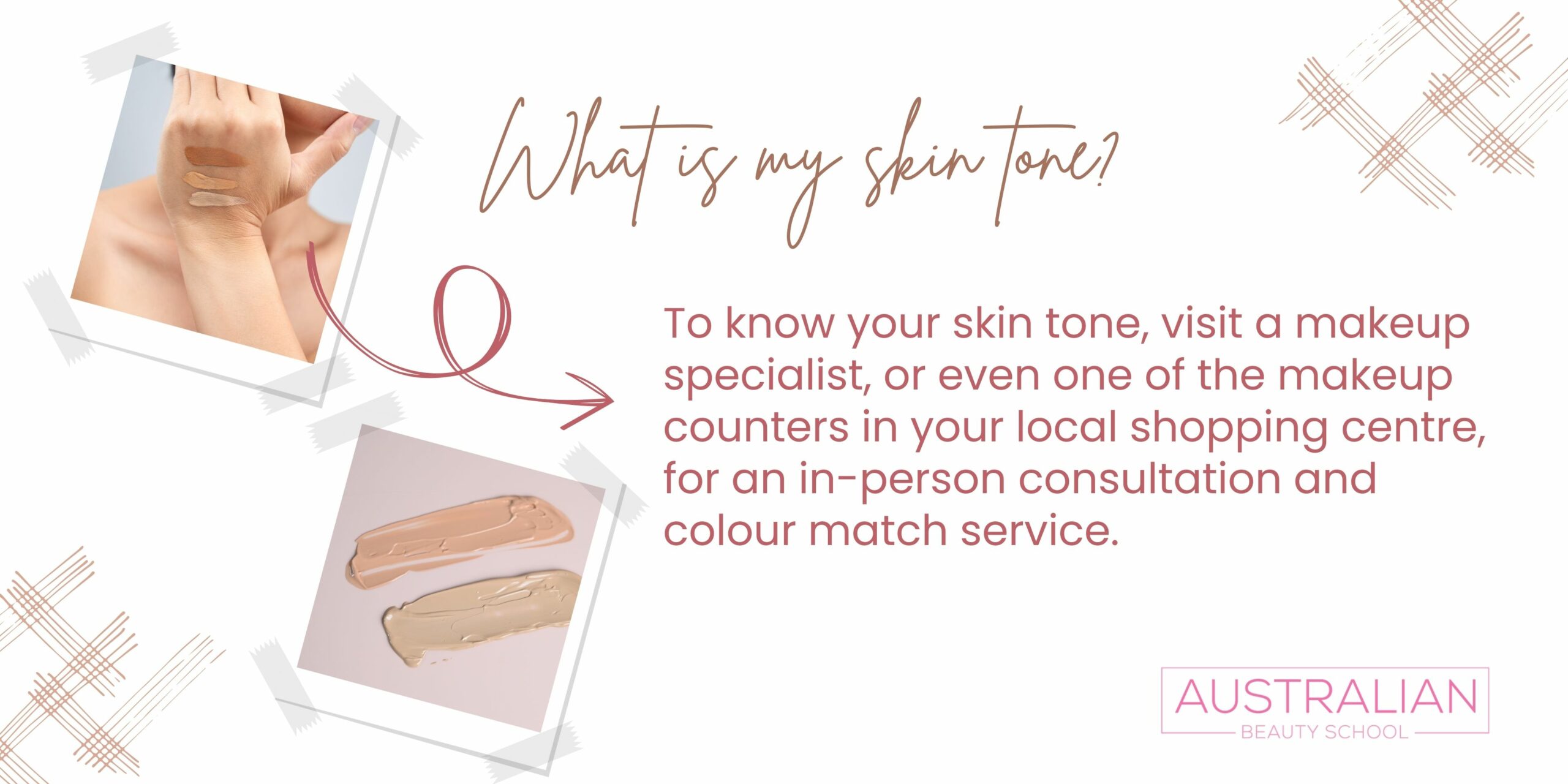 What is my skin tone infographic