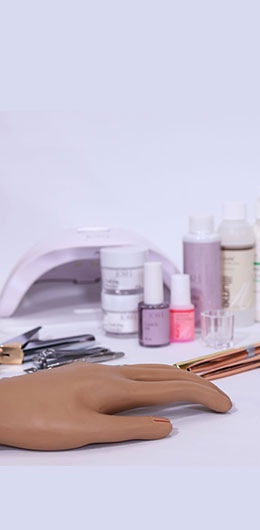 Complete professional nail kit unboxed